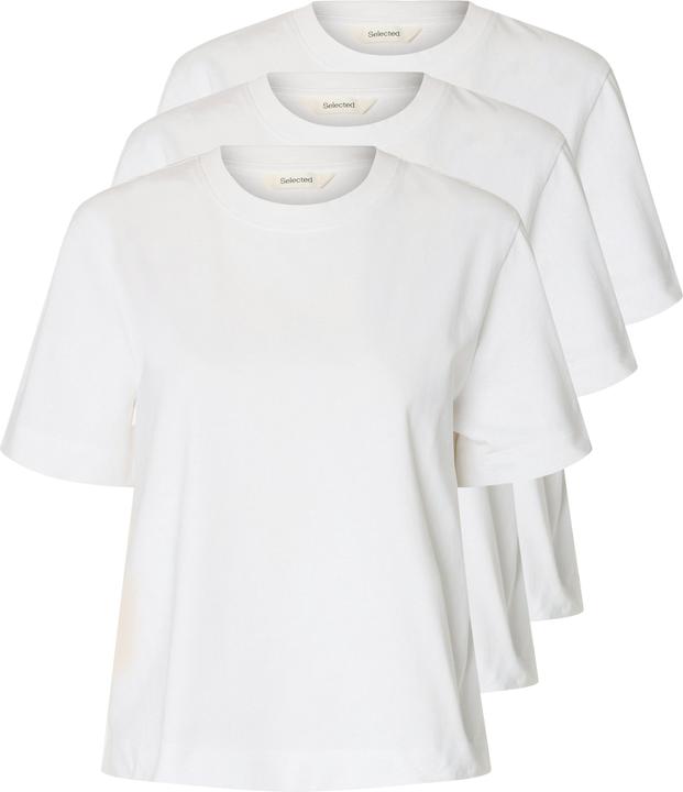 Produktbild Selected 3-Pack Baumwoll T-Shirt (M)