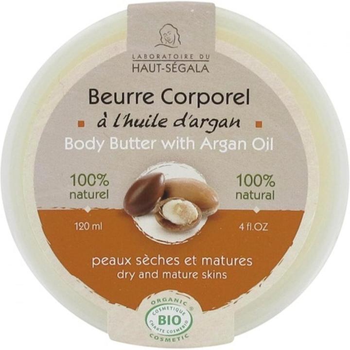 Produktbild Laboratoire du Haut-Ségala Bio-Körperbutter mit Arganöl (Körpercreme, 120 ml)