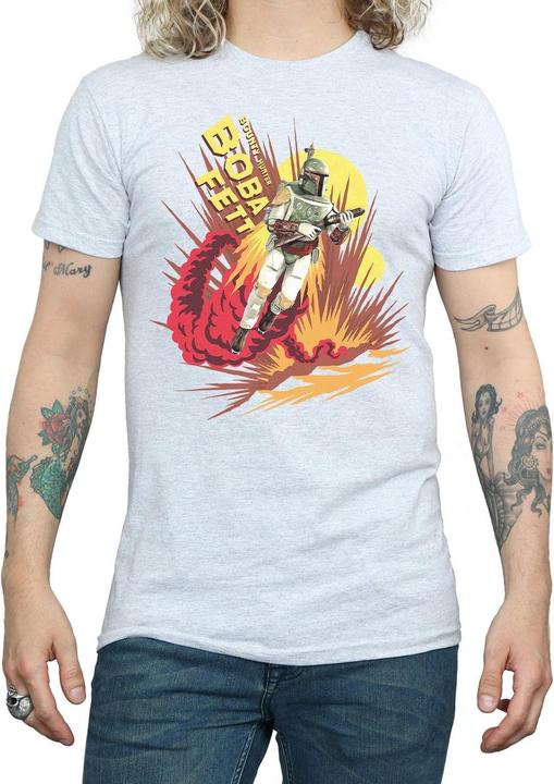 Produktbild Star Wars Boba Fett Rocket Powered TShirt (L)