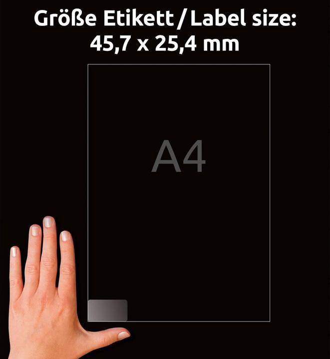 Actual product image Avery Address labels