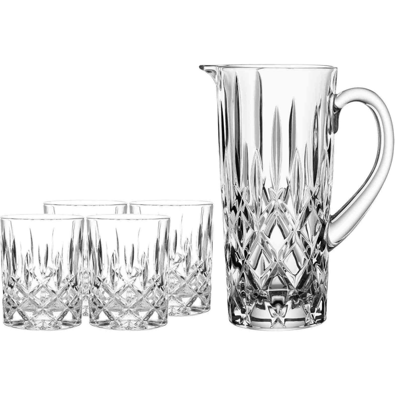 Nachtmann Noblesse Becher- und Krug-Set, Serviergefässe, Transparent