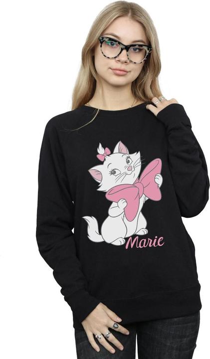 Actual product image Disney Womens/Ladies Aristocats Marie Bow Sweatshirt (M)