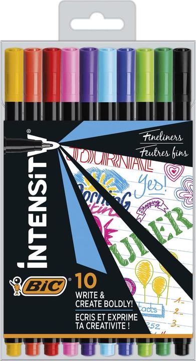 Bic Fineliner Intensity Fineliner mm, 10 pieces buy at Galaxus