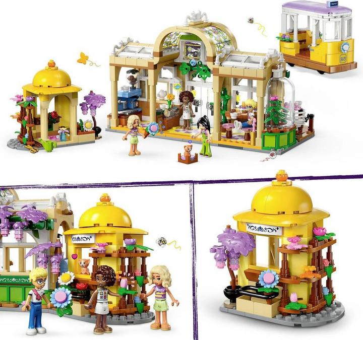 Produktbild LEGO Pflanzencafé und Blumenkiosk (42671, LEGO Friends)