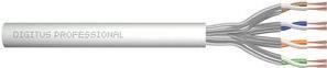 Image du produit Digitus CAT 6A U-FTP Raw Patch Cable Long 305 m Box AWG 27/7 LSZH Simplex Couleur Gris (U/FTP, CAT6a, 5 m)