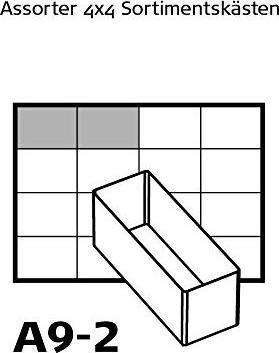 Actual product image Raaco Compartment insert 55 8xA9-2