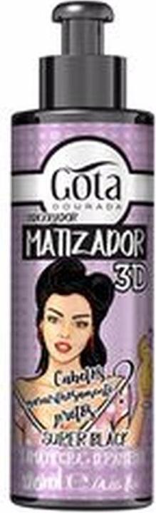 Produktbild Gota Dourada Matting 3D (Super Black)