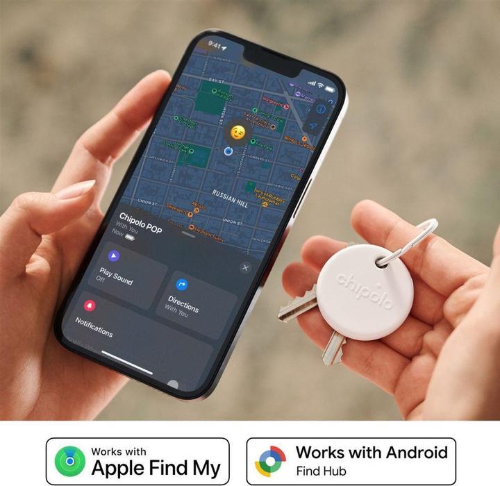 Actual product image Chipolo Pop (Android, iOS)