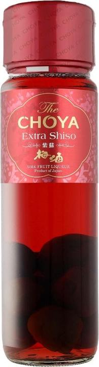 Actual product image Choya Umeshu The Choya Extra Shiso Umeshu Red 17% Vol. 0,7l