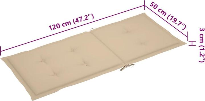 Produktbild vidaXL Gartenstuhl