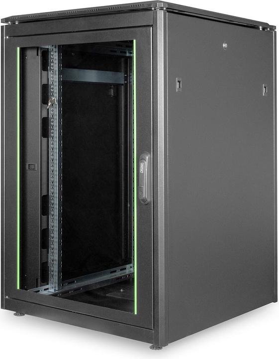 Image du produit Digitus DN-19 22U-8/8-B-1 Armoire réseau (22 HE, Rack 19 pouces)