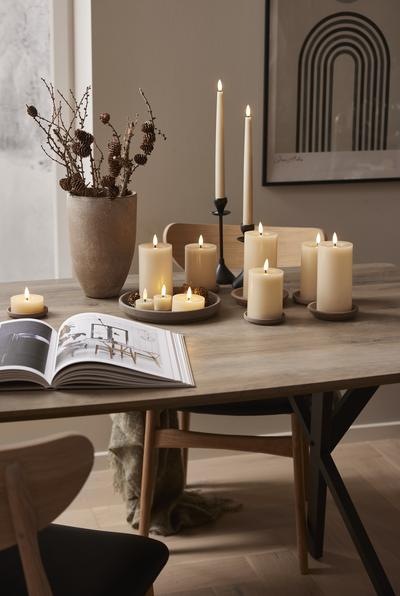 Actual product image Star Trading LED Pillar Candle Flame Flow (1 x)
