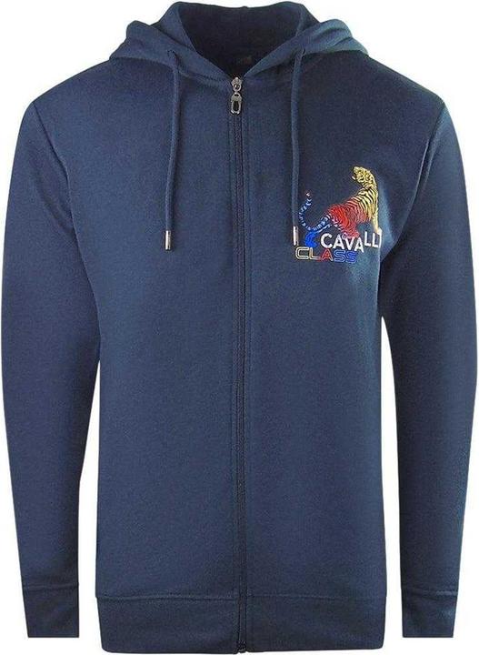 Immagine prodotto Cavalli Class Felpa con Cappuccio e Zip Intera Tigre Uomo (XL)