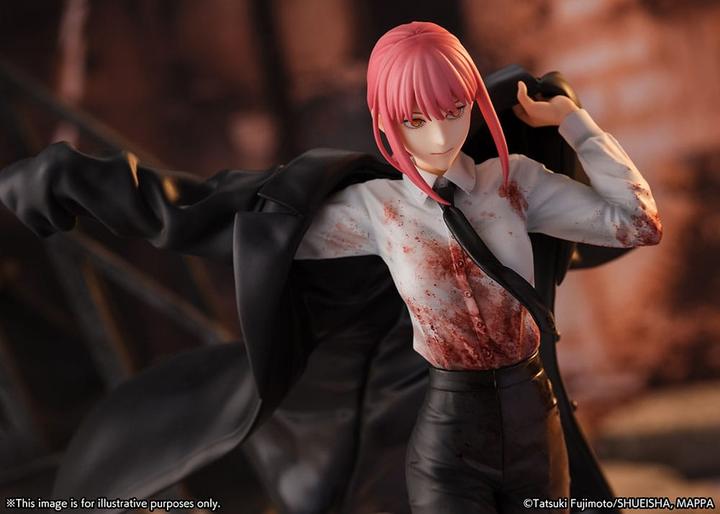 Actual product image Estream Chainsaw Man statuette PVC 1/7 Makima 26 cm