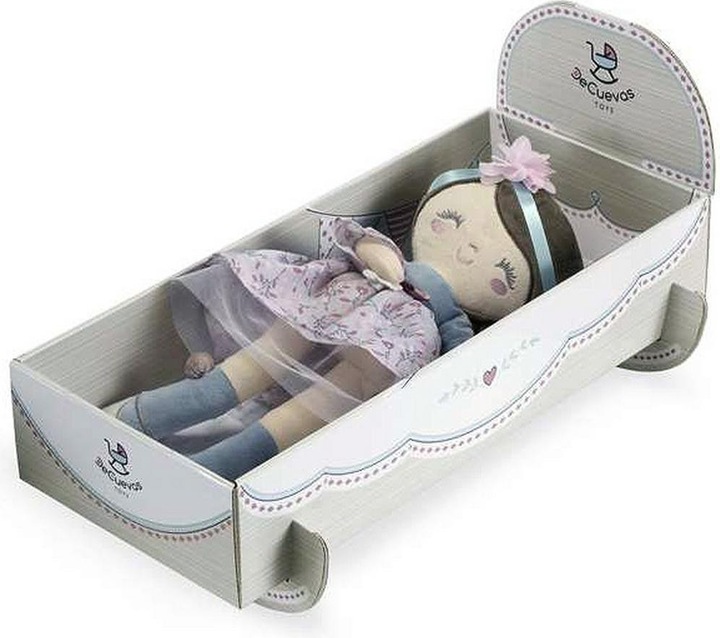 Produktbild DeCuevas Lumpenpuppe Provenza In eine Wiege umwandelbarer Koffer 36 cm Plüschtier