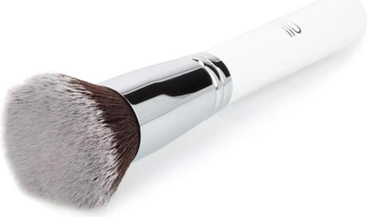 Immagine prodotto Tools for Beauty T4B 100 serie ILU Kabuki Flachpinsel Makeup Weiss Schminkpinsel Gesicht (101) (Talco)