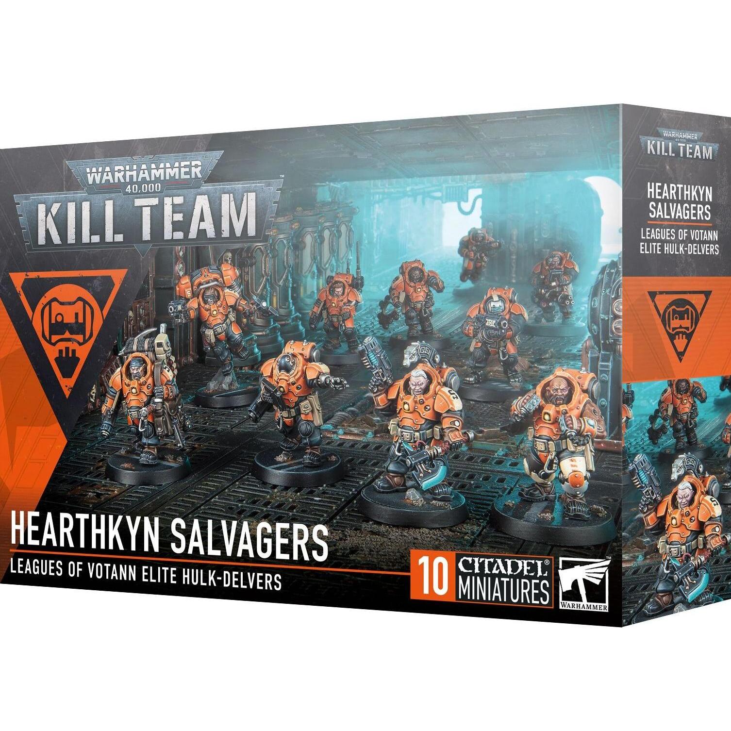 Games Workshop Warhammer 40k - Kill Team: Récupérateurs Atrekogs (2024) (Materiale sintetico)