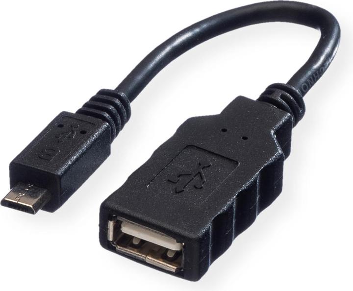 Image du produit Roline De A à Micro B (0.15 m, USB 2.0)