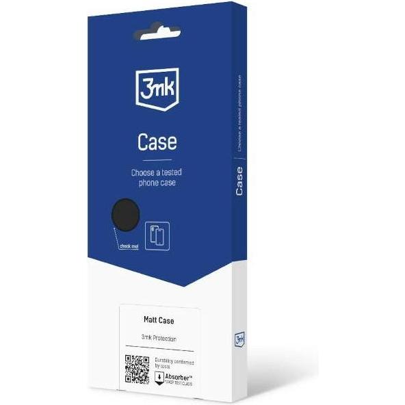 3MK Motorola Edge 30 Ultra - Custodia opaca nera (Motorola Edge 30 Ultra), Cover smartphone, Nero