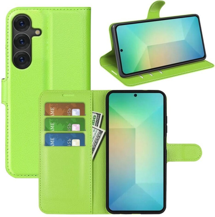 Produktbild Cover-Discount Galaxy S25 - Leder Etui Hülle (Samsung Galaxy S25)