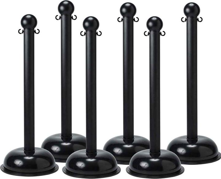 Actual product image Brady B-900, Bradylink locking post (incl. base and head), black (set of 6)