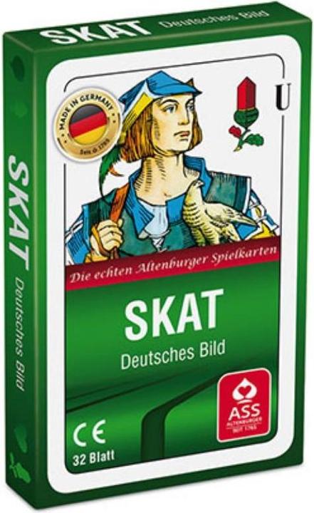 Actual product image ASS Altenburg 22570204 - Skat - German Deck, Cornflower (folding box) (German)