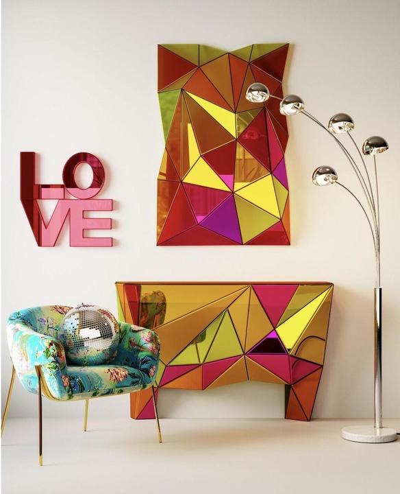 Image du produit Kare Design Console Prisma Colore 127cm (127 x 39 x 81 cm)