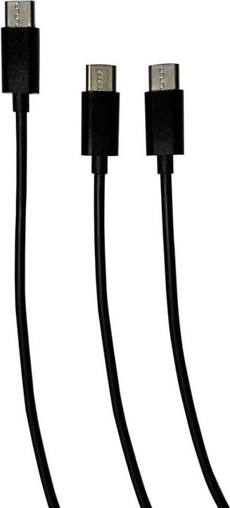 Actual product image Steelplay Dual Play & Charge Cable for Controller 3m Black PS5 (PS5)