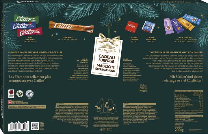 Produktbild Cailler Adventskalender