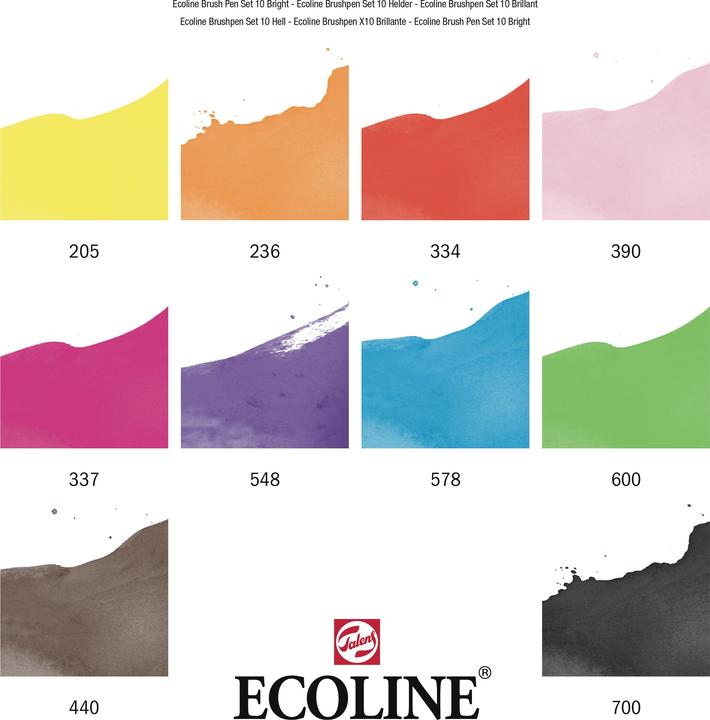 Actual product image Talens Ecoline (10x)