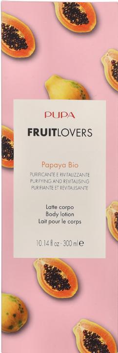 Immagine prodotto Pupa Milano Fruit Lovers - Latte Corpo 002 - Papaya 300 ml (Latte corpo, 300 ml)