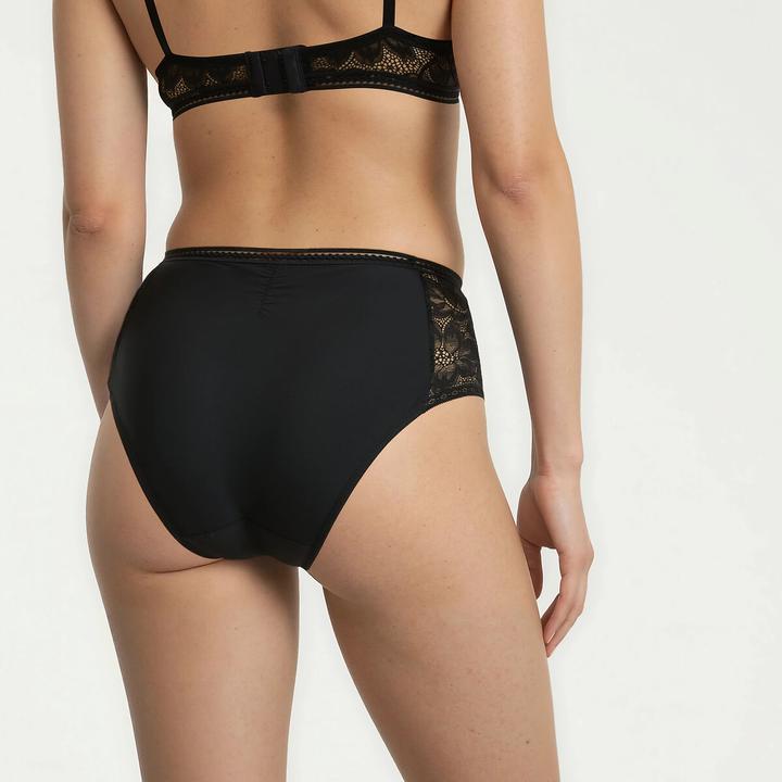 Image du produit La Redoute Collections High-Waist-Slip Graphic (50, Une unité par pack)