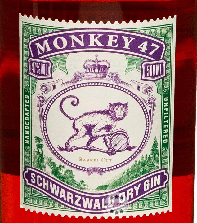 Produktbild Monkey 47 Schwarzwald Dry Gin Barrel's Cut (1 x 50 cl)