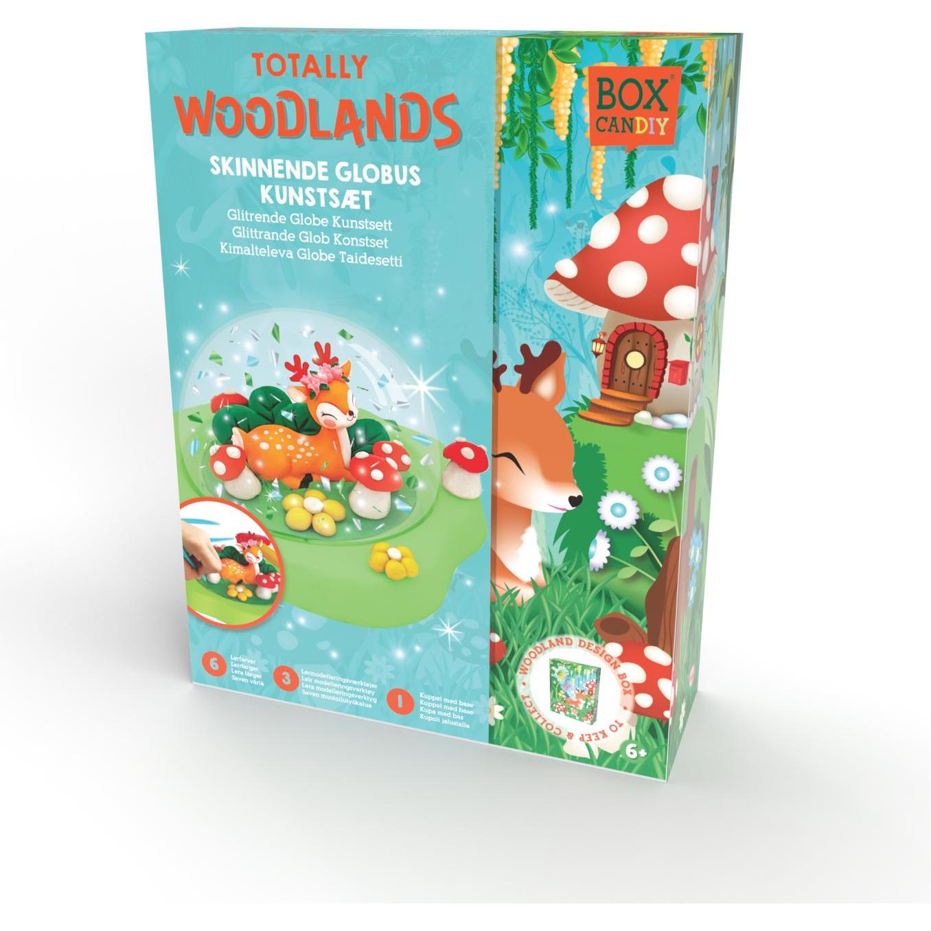 Thumbnail - Box Candiy Sparkle Globe Art - Totally Woodlands - (BC-1949)