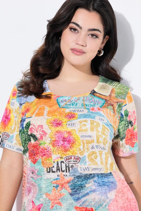 Image du produit Angel of Style T-Shirt, bequeme Passform, Patchdruck (50)