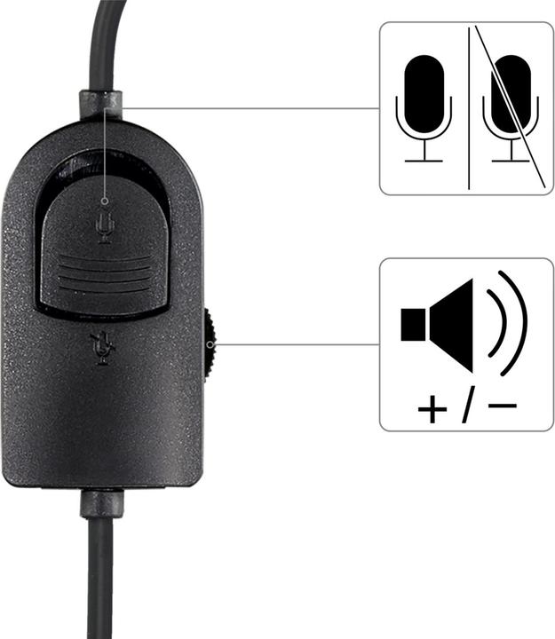 Actual product image Hama HS-P200 (Cable)