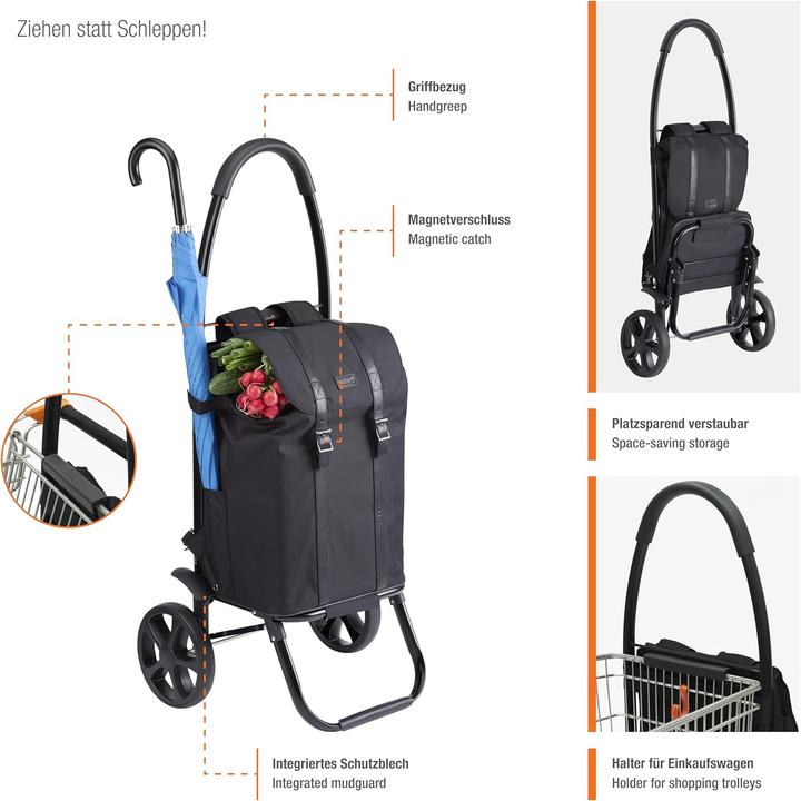 Produktbild Meister Einkaufstrolley & Rucksack-Kombination