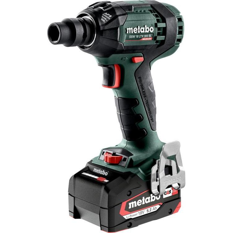Metabo, Bohrmaschine + Akkuschrauber, SSW 18 LTX 300 BL 18V Li-ion Accu slagmoersleutel set in Koffer - 300Nm - 1/2 - ko...