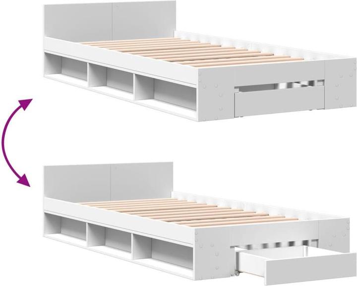 Image du produit vidaXL Bettgestell (75 x 190 cm)