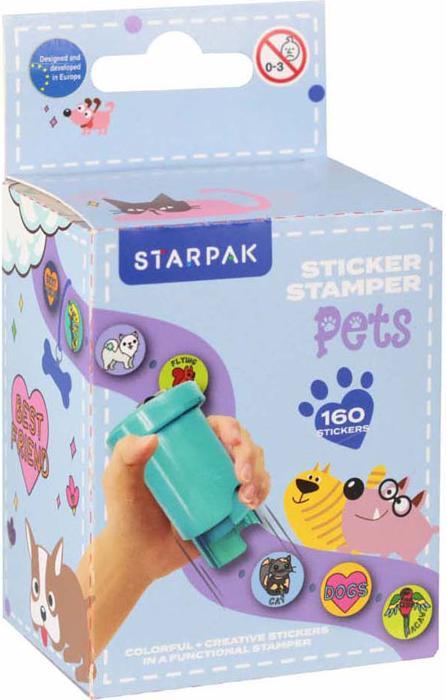 Produktbild Dymo Stickerstempel Tiere, 160 Stk.