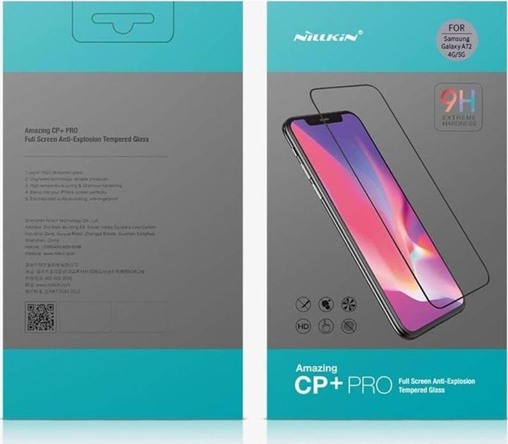Actual product image Nillkin CP+ Pro protective glass screen protector (1 Piece, Samsung Galaxy A72 5G)