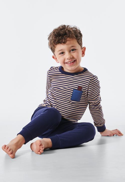 Produktbild Schiesser Boys Bündchen Pyjama (92)