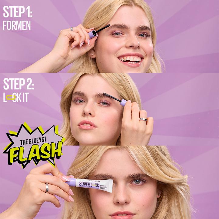 Actual product image Maybelline New York Super Lock Brow Glue (Clear)