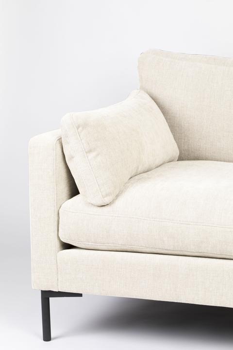 Image du produit Zuiver Summer Sofa 4,5-Seater Cream (Canapé-lit)