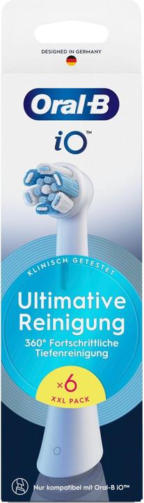 Image du produit Oral-B iO Ultimate Cleaning Brosses à dents originales (6 x)