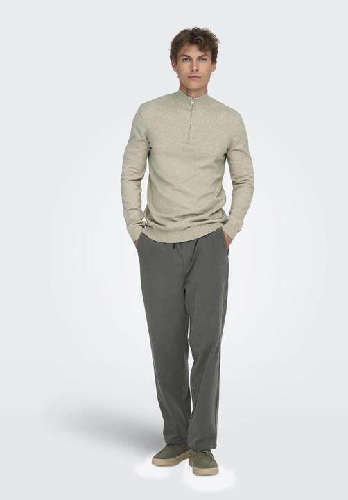 Produktbild Only & Sons Normal geschnitten Rundhalsausschnitt Pullover Strickpullover (XXL)