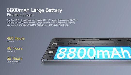 Actual product image Ulefone A11 Pro 11 8/256 GB 8800 mAh tablet (4G, 11", 256 GB)