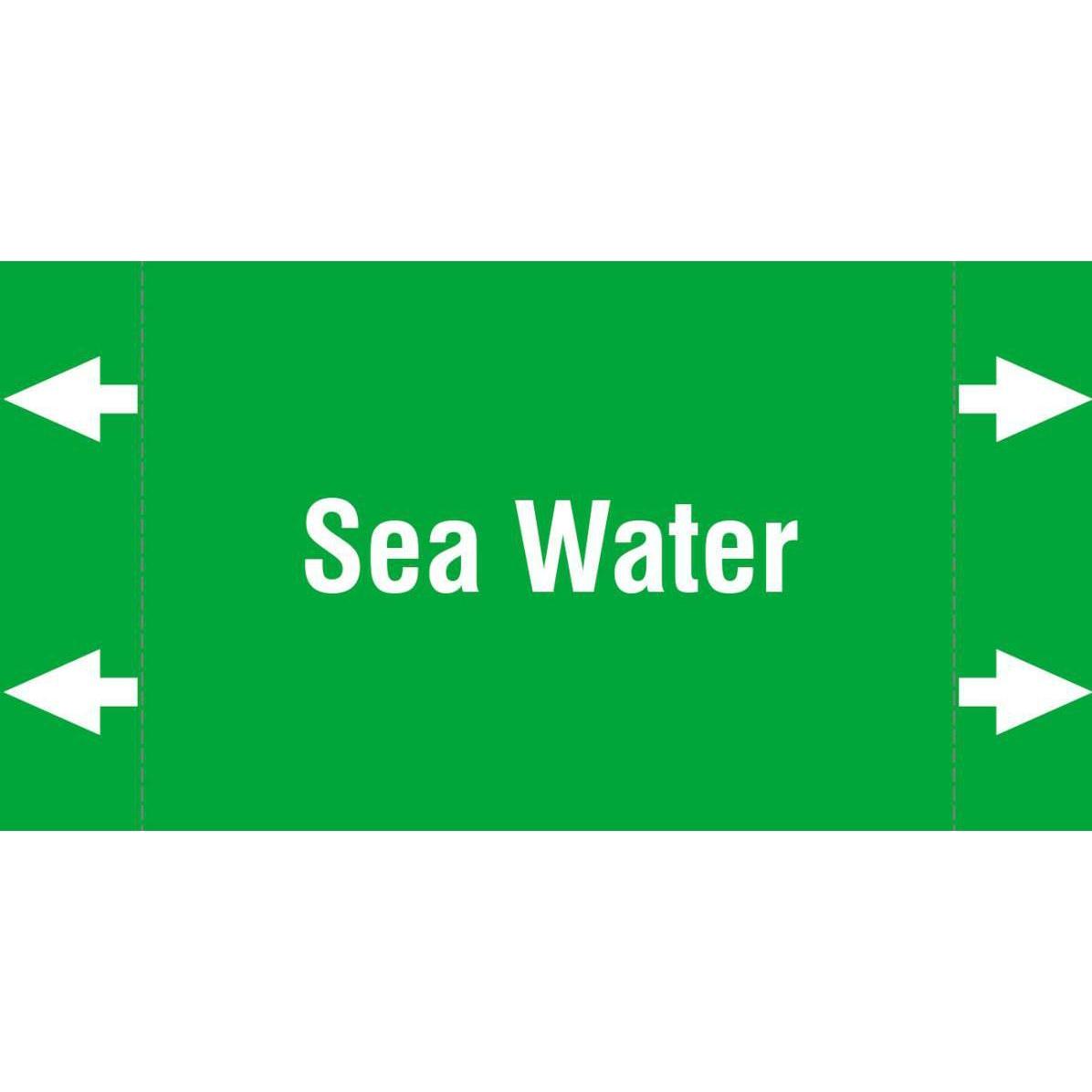 Brady, Etiketten, ISO 20560 Pipe Markers - Water