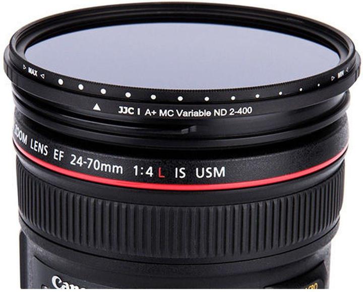 Produktbild JJC F NDV55 Variable ND Filter (ND2 400) (55 mm, ND- / Graufilter)