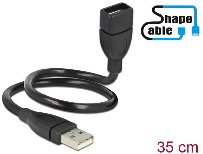 Actual product image Delock USB 2.0 (0.35 m, USB 2.0)